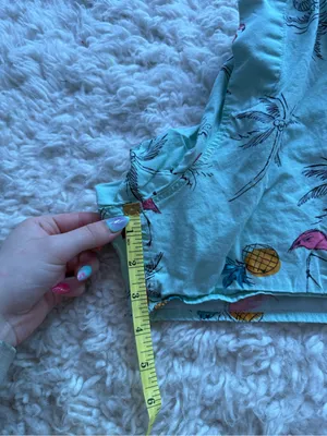Hollister Light Green Tropical Print Boxer Shorts thumbnail 5