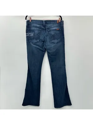 7 For All Mankind A Pocket Bootcut Jeans Size 31 thumbnail 4