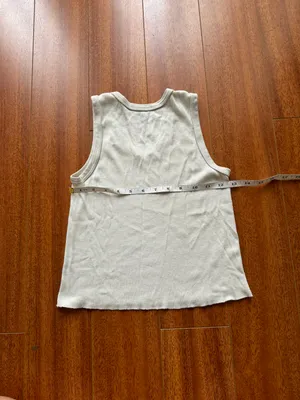 Brandy Melville ribbed graphic t-shirt thumbnail 3