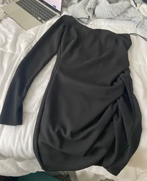 one shoulder dress thumbnail 1