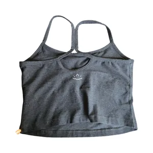 Beyond Yoga Black Slim Racerback Cropped Tank Size: S thumbnail 2