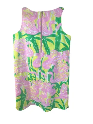 Lilly Pulitzer Target 20th Anniversary Women's Fan Dance Shift Dress XL 14/16 thumbnail 5