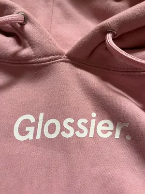 Glossier Pink Hoodie thumbnail 2