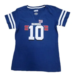 NFL Womens Team NY Giants Player Eli Manning #10 Jersey Shirt Size Large Blue thumbnail 1