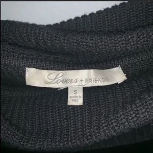 Lovers + friends black off shoulder sweater thumbnail 7