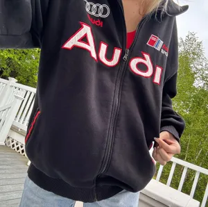 Audi Zip Up Sweatshirt Black Size L thumbnail 1