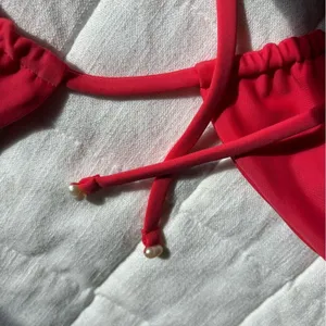 New Belle The Label x Free People Palmera Med Red String Bikini top thumbnail 6