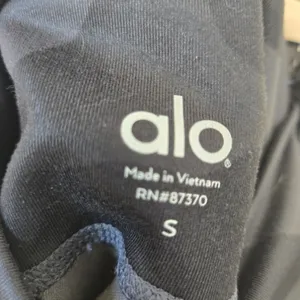 Alo Yoga High-Waist Camo Vapor Leggings Gray Camo Size Small thumbnail 2
