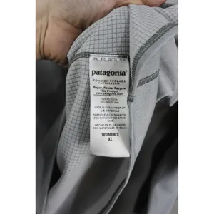 Patagonia Capilene Midweight Baselayer Womens XL Gray Great 1/4 Zip Polartec Top thumbnail 4