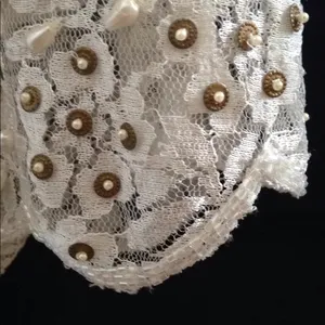 Women's Raiment Fashions Beaded Emb. Micro Mini dress medium thumbnail 5
