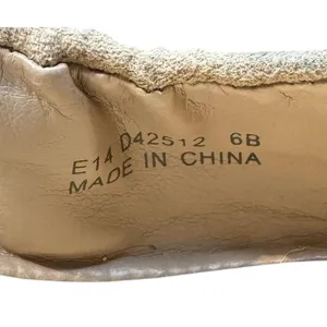 Cole Haan Shoes Womens Size 6 Beige Patent Leather Ballet Flats Bow‎ D42512 thumbnail 4