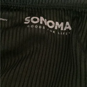 Sonoma Maternity Size S Goods For Life Black Over-The-Belly Wide Leg Pants. New thumbnail 5