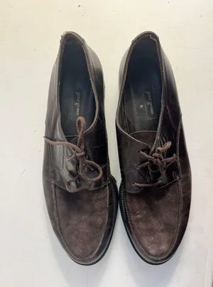 Paul Green Brown Suede Loafers thumbnail 1