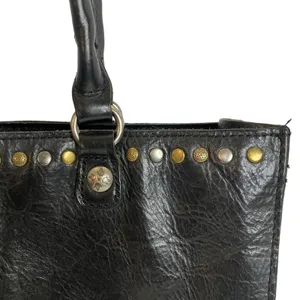 Patricia Nash Women's Black Leather Zancona Tote thumbnail 3