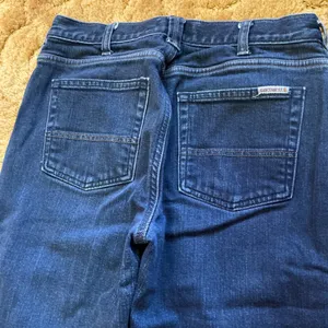 Carhartt Flannel Lined Jeans Original Fit Straight Leg Women’s 6 Regular Denim thumbnail 6
