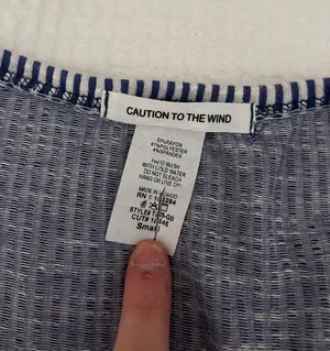 Caution to the Wind Striped Shirt thumbnail 2