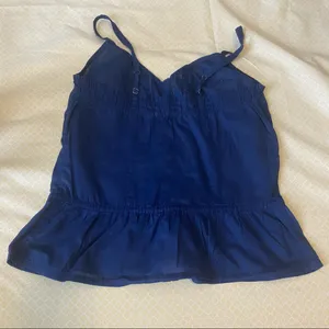 Hollister Blue  Drawstring Cami thumbnail 2