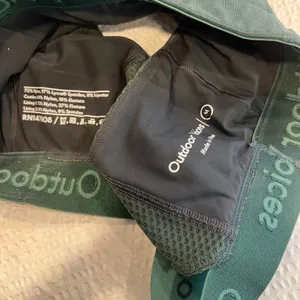 Outdoor voices forest green bra size M women thumbnail 3