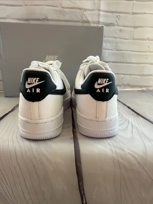 Nike Women’s Air Force 1 ‘07 - White/Black - White-White thumbnail 6