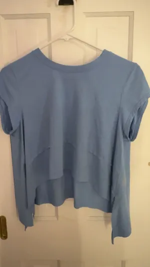 Blue Free People Top thumbnail 2