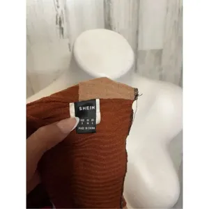Brown backless top Brown thumbnail 4
