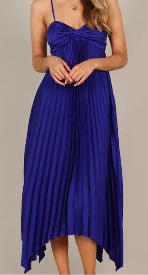 Petal‎ + Pup Vikki Dress in Royal Blue NWT thumbnail 1