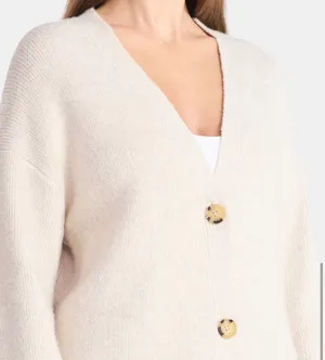 No Boundaries Button-Front Grandpa Cardigan Sweater thumbnail 4
