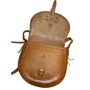 Leather Vintage Polish Folk Shoulder Festival Bag thumbnail 4