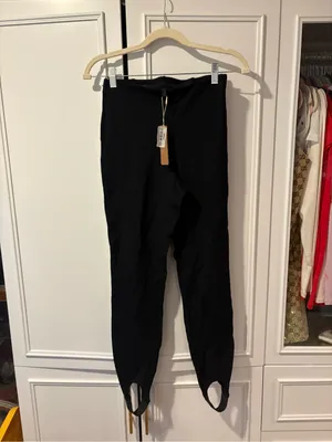 BNWT Skims The Essential Pants High Waist Stirrup Pants Obsidian S thumbnail 4