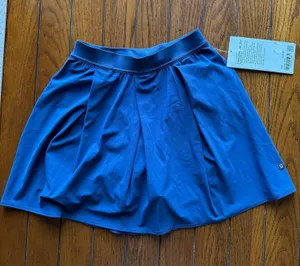 Lululemon Angled-Pleat High Rise Tennis Skirt Blue Twill Size XXS (2) NWT thumbnail 1
