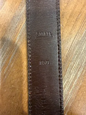 Coach 8571 Black Calfskin Leather Belt Brass Women's Size Small Classic Heritage thumbnail 7