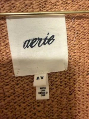 aerie Lightweight Scoop Neck Sweater - Terracotta thumbnail 3