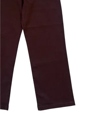 NWT Express Brown High Rise Wide Leg Jeans with Hyper Stretch Size 8R thumbnail 4