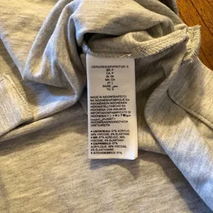 Anthropologie Daily Ritual Heather Gray Long Sleeve Crewneck Tunic Top Small thumbnail 5