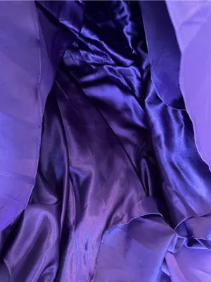 Vienna Prom Bold Purple Satin Ball Gown Size 2 NWT thumbnail 15