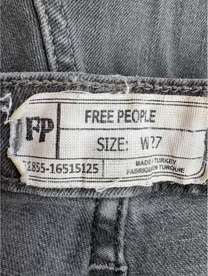 Free People Women's Denim Jeans Size W27 Studded Detail thumbnail 3