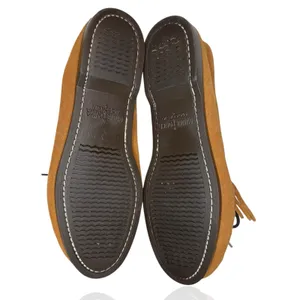 Minnetonka Thunderbird Animikii Moccasins Womens Size 10 Beaded Fringe Slip On‎ thumbnail 8