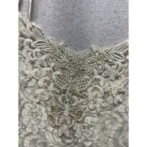 Vintage Y2K Cinema Etoile Lace Camisole Tank Cream Layering Coquette Fairy thumbnail 2