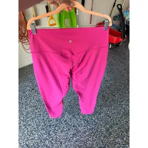 Lululemon align Sonic pink double align women's 16 inseam 25 thumbnail 2