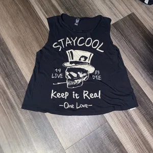 Windsor Black Graphic Tank Top thumbnail 9
