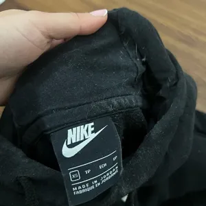 Nike Black Team Club Pullover Hoodie Sweatshirt Size XS thumbnail 5