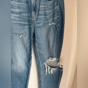 NWT American Eagel 90's Straight leg Distressed Jeans thumbnail 6
