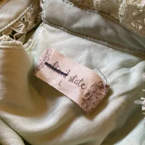 NWT altard state seafoam lace‎ dress L thumbnail 12