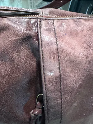 Hobo International Burgundy Distressed Leather Slouchy Shoulder Bag thumbnail 12