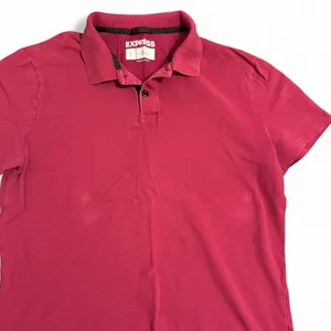 Mens Burgundy Polo ✦ Open To All Offers ✦ Bundle Measurements: Used Excellent Condition Mens Express Classic Burgundy and Black Custom Fit Size Medium ——— TAGS ——— #Express #Casual #Polo #Y2K #Formal thumbnail 2