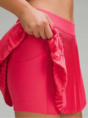 Lululemon Varsity High-Rise Pleated Tennis Skirt Glaze Pink thumbnail 7