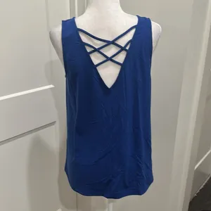NWT Lilly Pulitzer Kristen Tank Top in Lapis Lazuli Sz M thumbnail 3