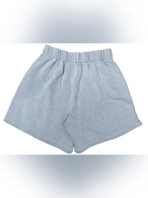 NWT Aerie New Heights Trouser Fleece Shorts XS Cloud Blue thumbnail 4