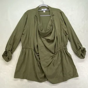 Motherhood Maternity Nursing Cardigan top Womens XL Long sleeve roll tab‎ Shirt thumbnail 1