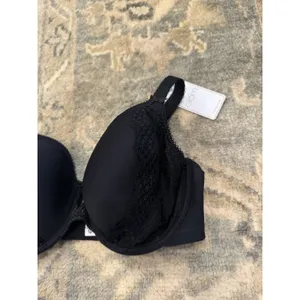 Elomi Charley Underwire Spacer Bra 36DD Black NWT $80 thumbnail 9